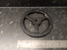 VINTAGE CAST IRON WHEEL 5 1/2"