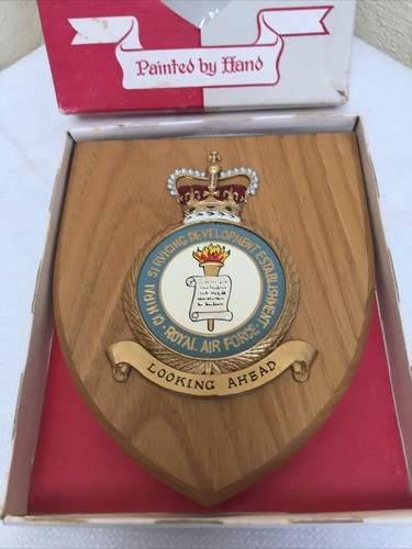 Vintage wall plaque shield - plaque,