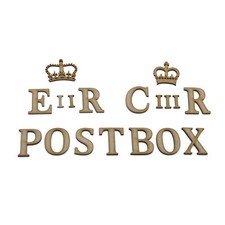 ER EIIR  Letters and Crown -