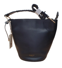 Radley Dove Road Navy Bucket Hobo Shoulder Bag Handbag Navy Leather NEW Tags