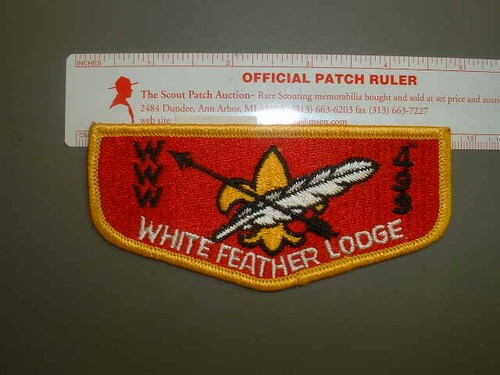 Boy scout 499 white - scout, feather