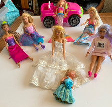 Lovely Barbie car & dolls set