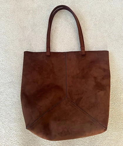Women brown suede - h&m, women's