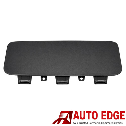 Plastic front bumper blank - front,