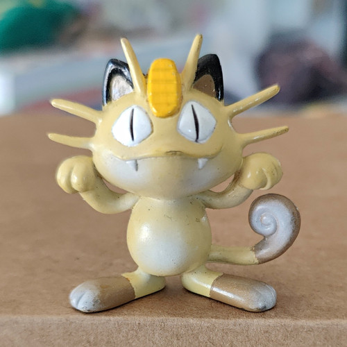 Tomy pokémon figure meowth - figure:,