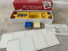 Vintage 1987 Pictionary Junior Board Game Complete