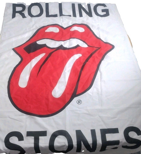 Vintage rolling stones flag
