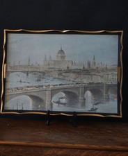 Vintage Large Serving Tray