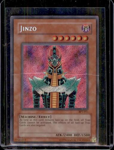 Yugioh bpt 011 jinzo - bpt-011, secret