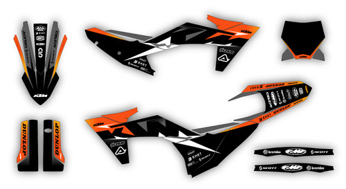 Ktm graphics 2024 decals - graphics,