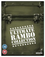 The Ultimate Rambo Collection Blu-Ray (2013) Sylvester Stallone cert 18 4 discs