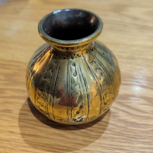 Vintage indian brass - brass, lota