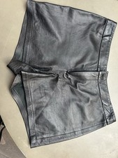 J Brand Leather Shorts