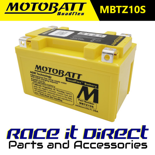 Motobatt battery for - honda, cbr