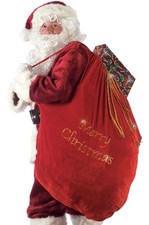 Deluxe Santa Claus Sack Merry