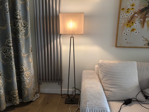 Freestanding floor lamp with - lamp,