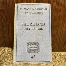 Isaac Pitman's Shorthand Instructor New Era Edition Shorthand Hardback 1949