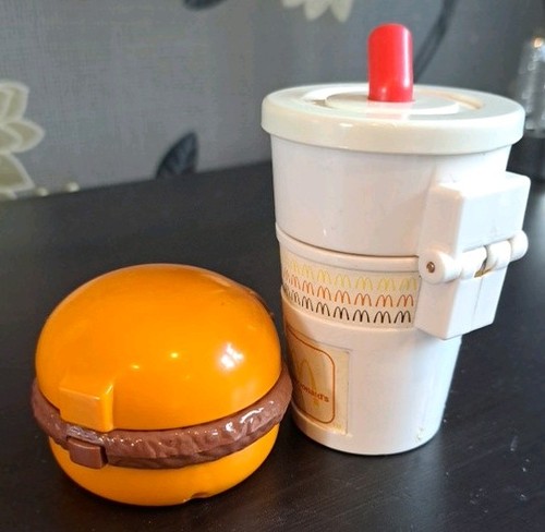 Mcdonald vintage burger and - vintage,