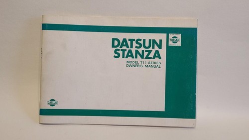 1981 datsun stanza owners - stanza,