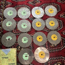 Lot Of 14 Swiss THORENS Metal