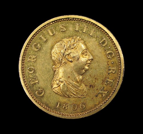 George iii 1806 gilt - george,