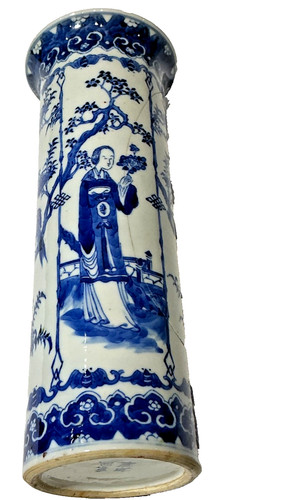 Antique chinese blue and white - antique,