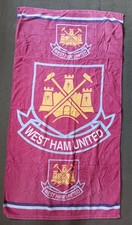 West Ham United Towel Vintage