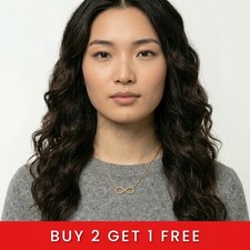 14ct Gold Infinity Necklace