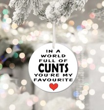 Christmas Funny Rude You’re