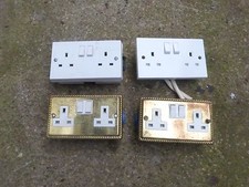 Caravan Motorhome Conversion Joblot Clipsal Socket Set Of Four REF WEIP