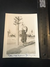 Photograph. Vintage. Young Boy Child Dressed In Cowboy Outfit. USA 1949