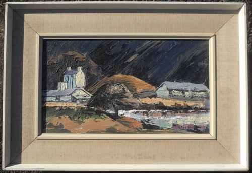 Roy burrows original oil - burrows,