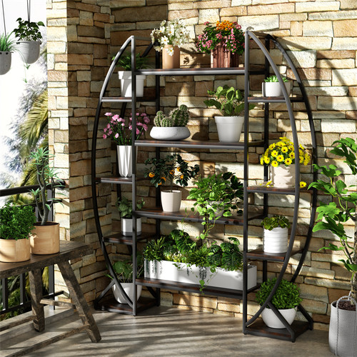 Tier large bookshelf - 12-tier,