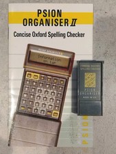 Psion Oxford Spell-checker and