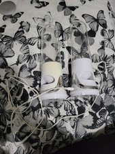 Clas Ohlson BT Water Speakers Bluetooth Aux. One Discoloured See Pics!! Used!