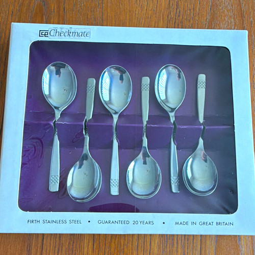 Checkmate firth 6pc spoon - checkmate, set