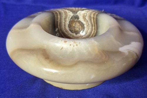 Vintage brown strip onyx - brown,
