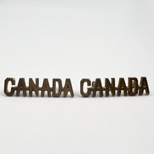Genuine WW1 Canada Shoulder