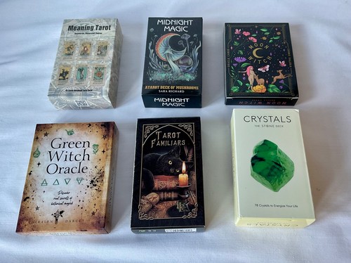 Packs assorted tarot and - assorted,