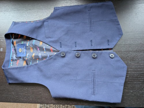 Next boys blue waistcoat - next,