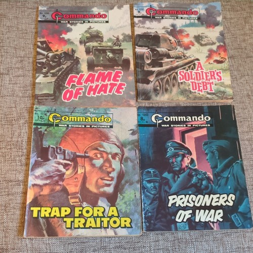 Commando comic books - books, job