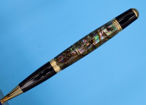 Paua abalone sierra - abalone, pen