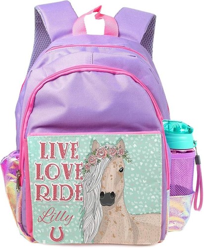 Personalised girls backpack - personalised,