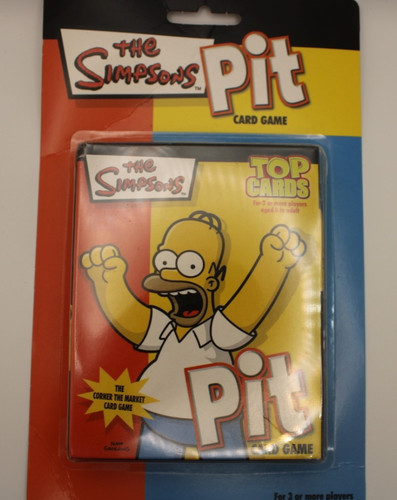 The simpsons pit card - the, game