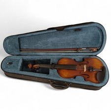 Sotendo SVL008 Wood Violin For Beginners with Bow and Hard Case - Pre-Loved
