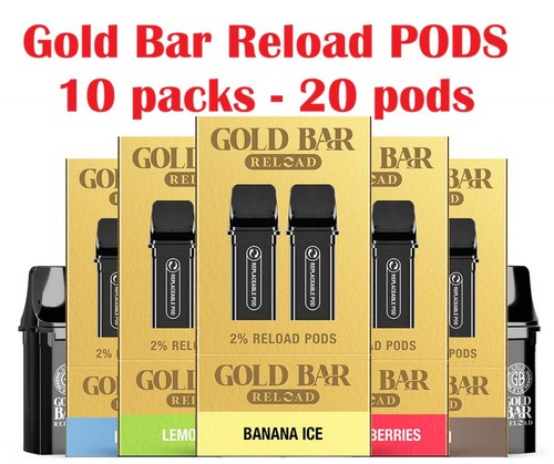 Gold bar reload 600 - bar, prefilled