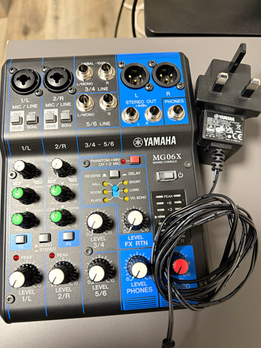 Yamaha mg06x channel bus - 6-channel, 2-bus