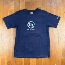 Animal Worldwide Freeride Navy Blue Surf Surfboards T Shirt Size Boys Large