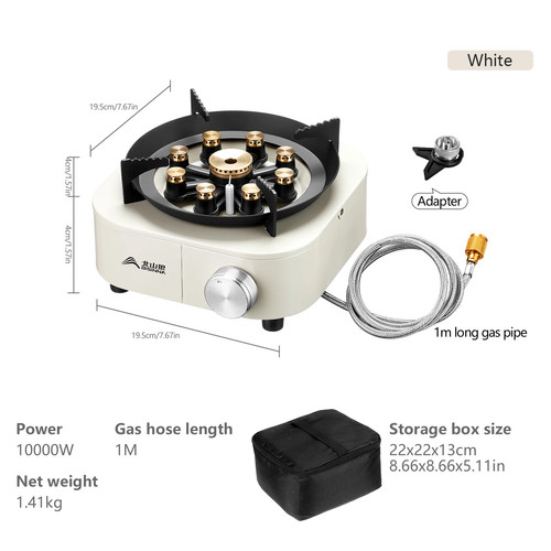 Portable camping gas stove - portable,
