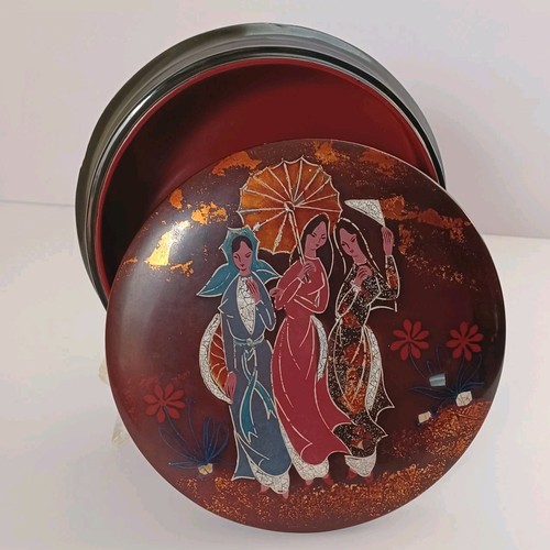 Asian lacquerware stone inlay - stone,